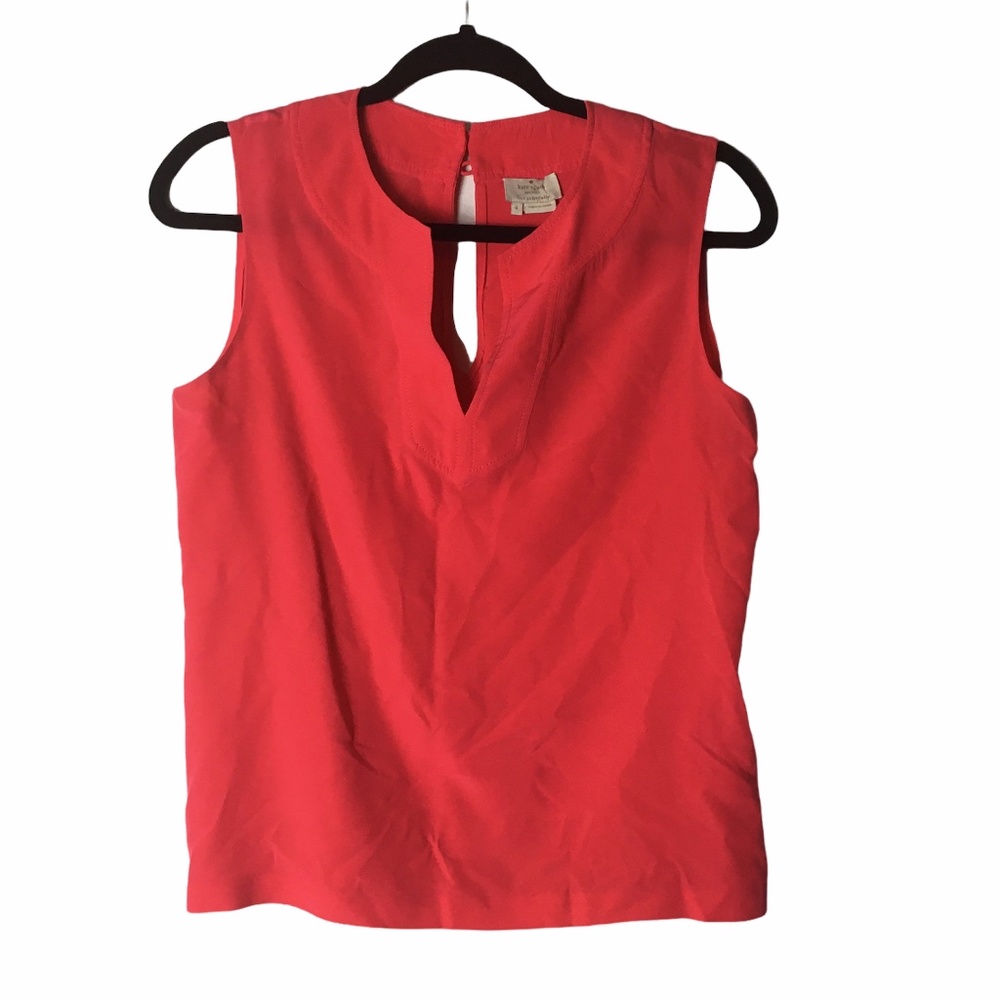 Kate Spade NY Silk Sleeveless Shirt